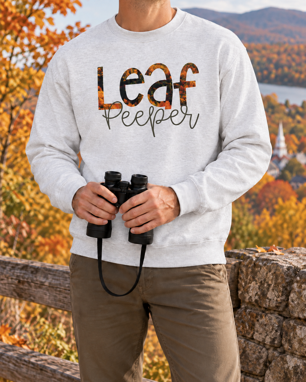 LEAF PEEPIN' IS MY PERSONALITY NOW SWEATSHIRT