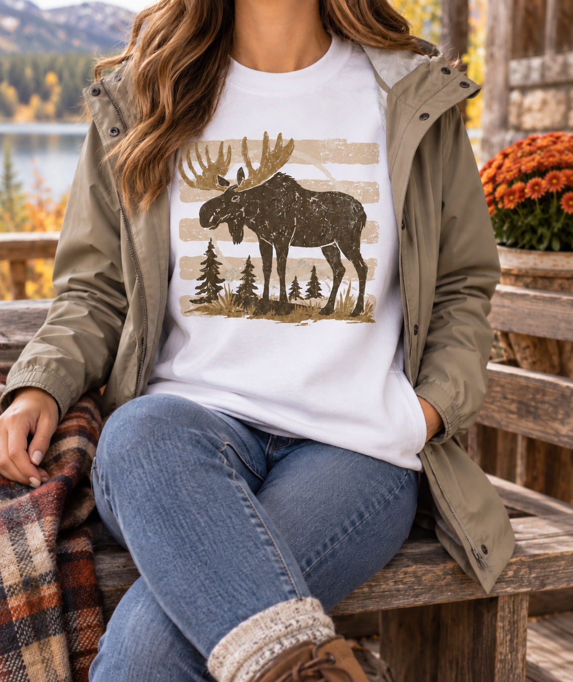 MOOSE ON THE LOOSE SWEATSHIRT 🫎