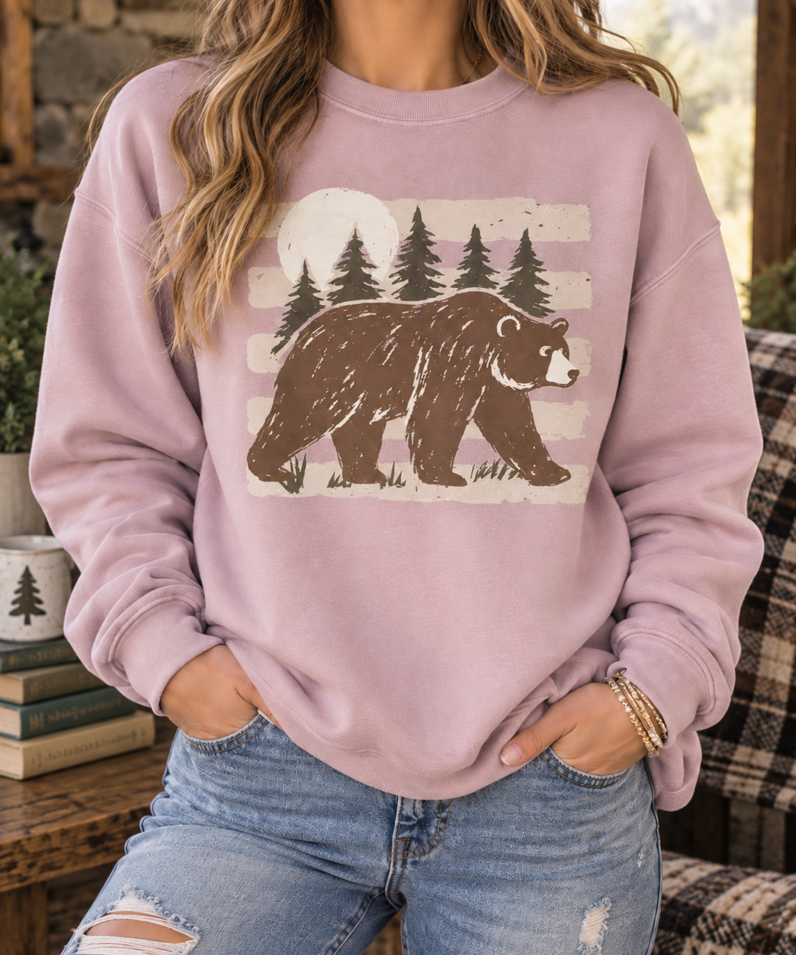 BEAR WITH ME SWEATSHIRT