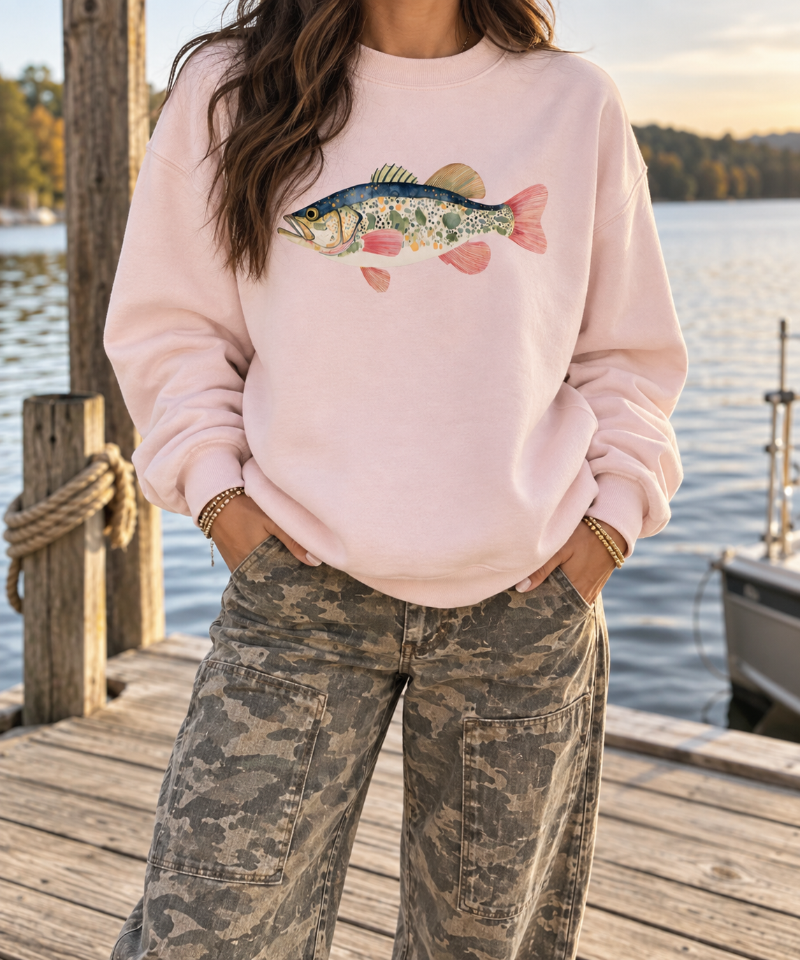 REEL COZY BASS SWEATSHIRT