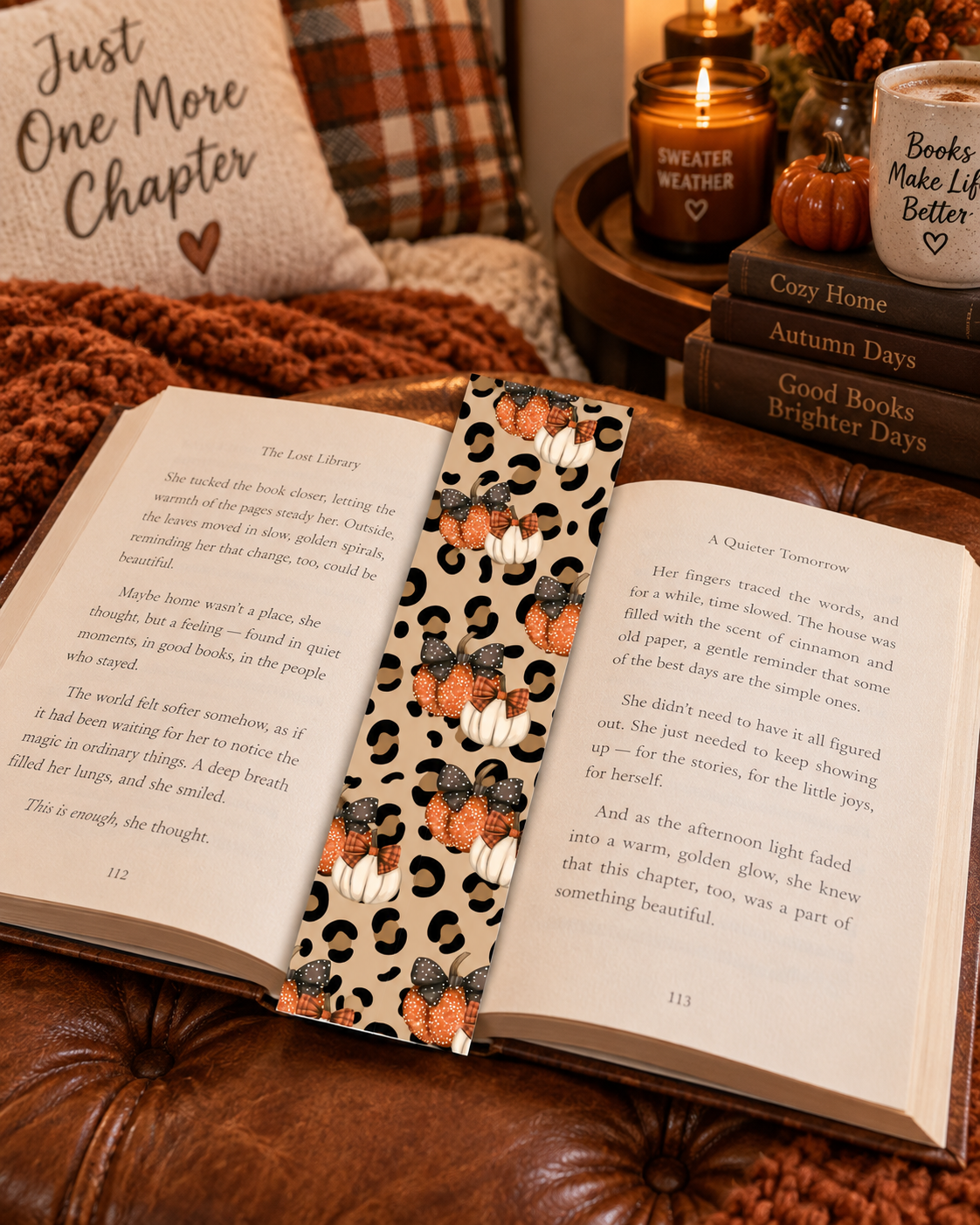 WILDY COZY BOOKMARK