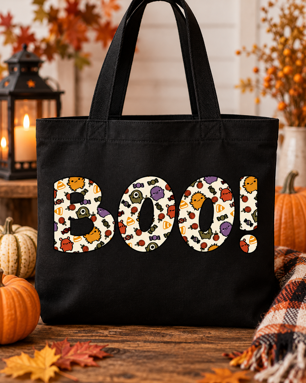 Boo! Fill Me With Candy Trick or Treat bag