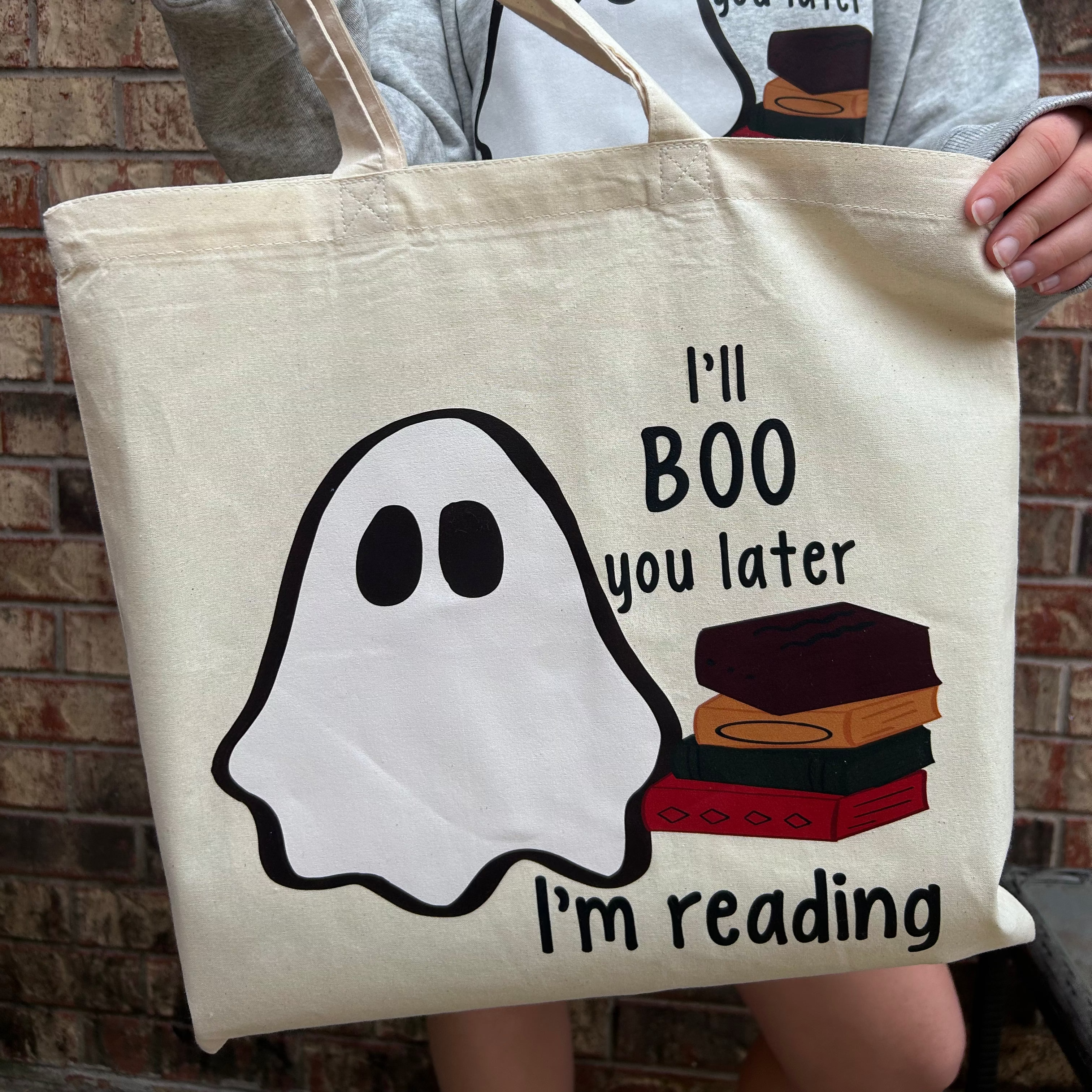 I'll Boo You Later Book bag