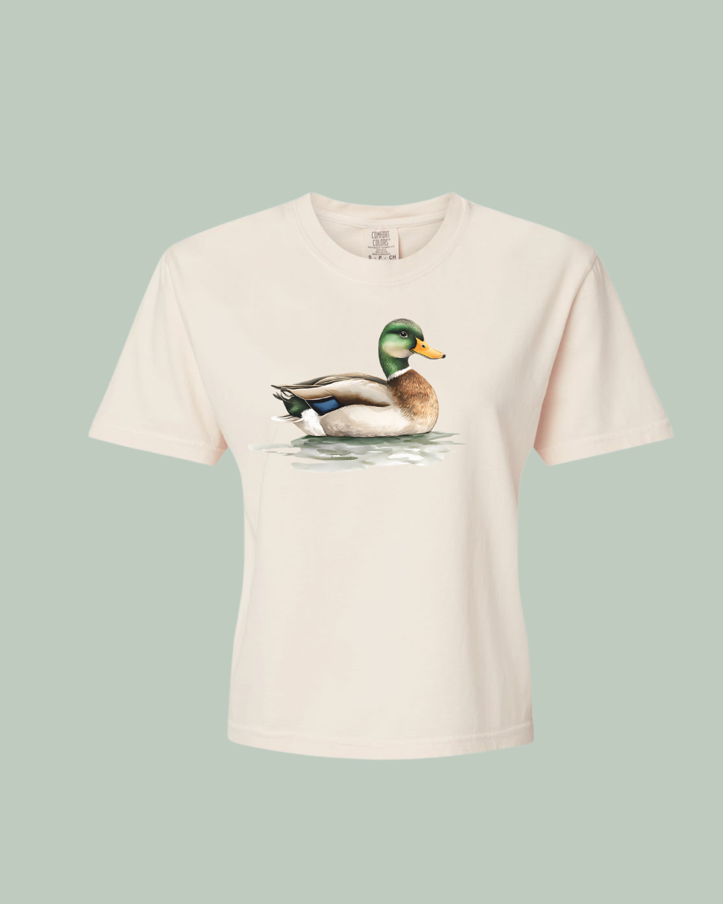 JUST WINGIN' IT CROP TEE 🦆