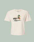 JUST WINGIN' IT CROP TEE 🦆