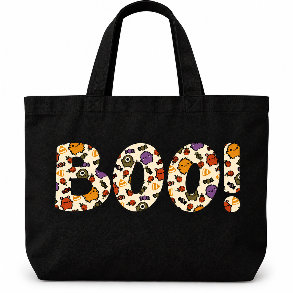 Boo! Fill Me With Candy Trick or Treat bag