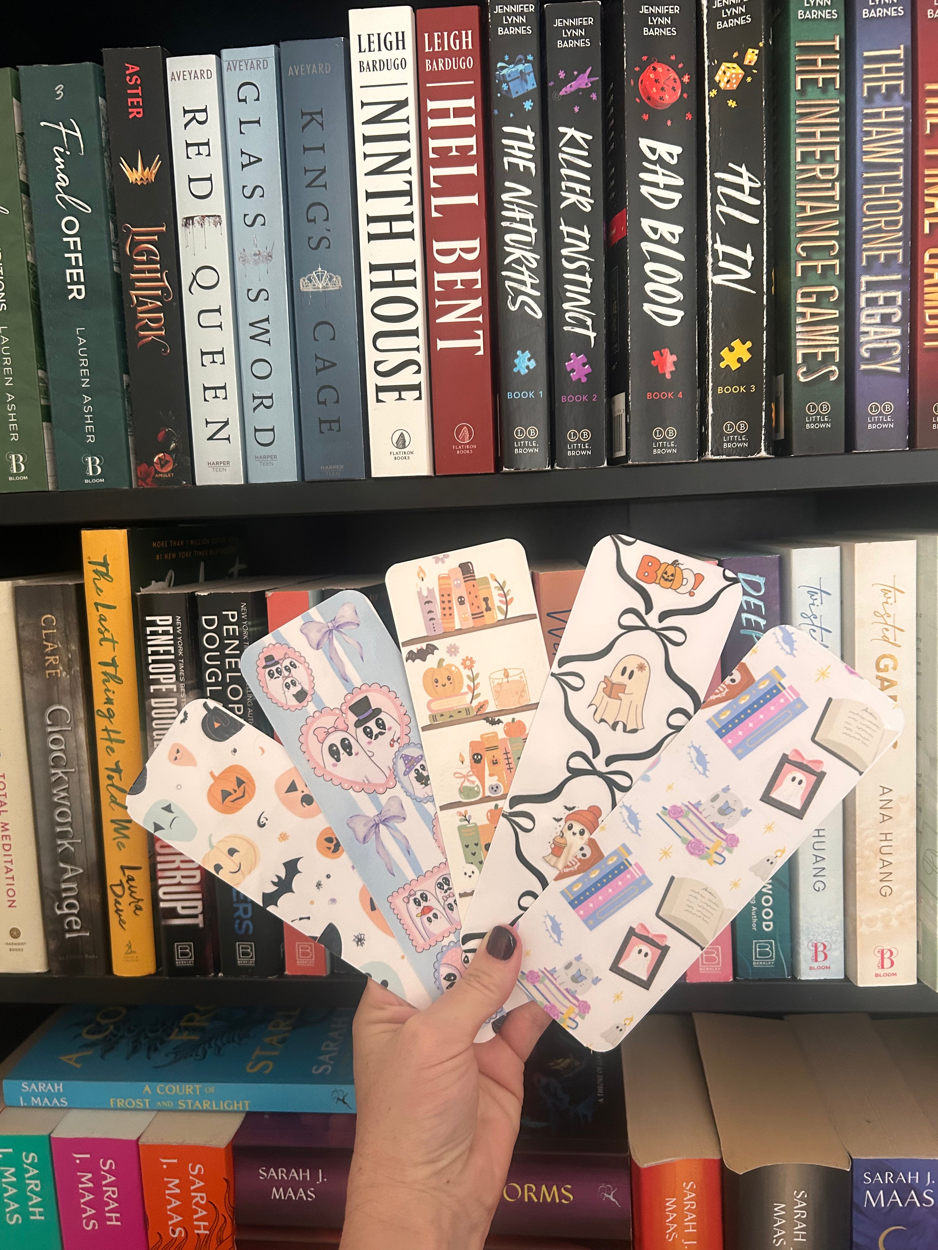 BOO-TIFUL BOOKISH BOOKMARK BUNDLE 👻📚